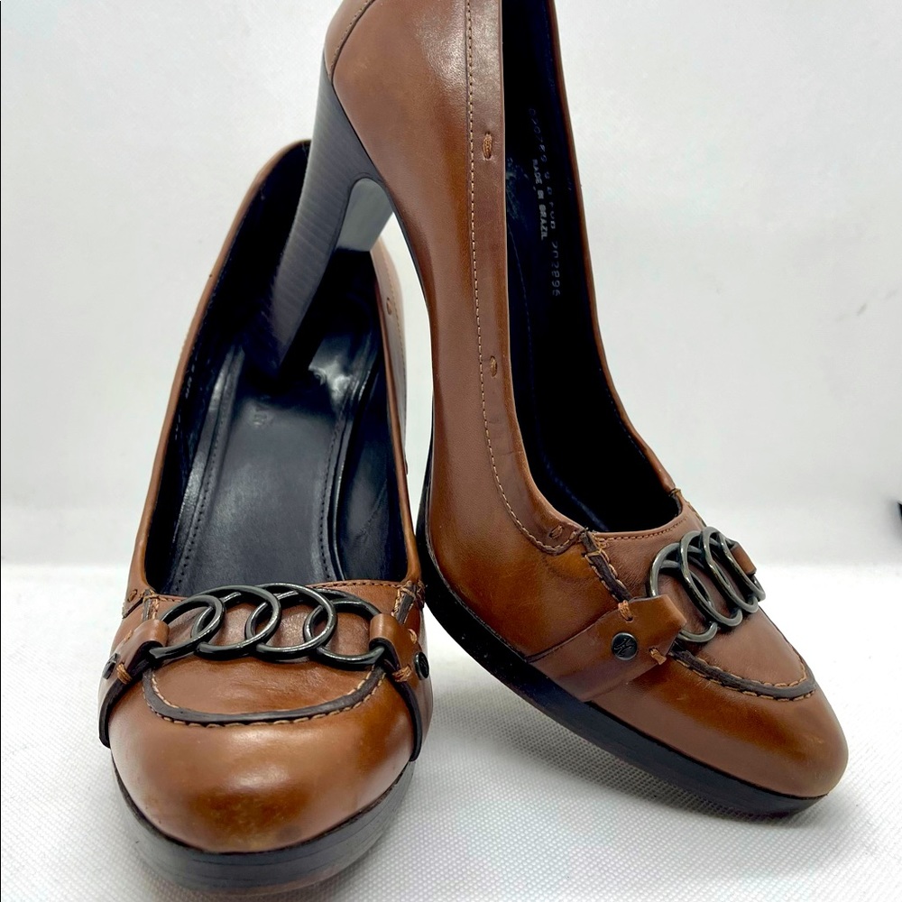 Cole Haan platform stiletto loafer size 9